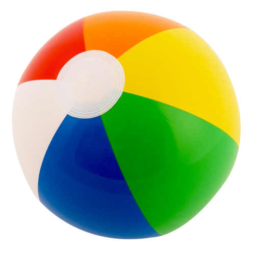 Inflatable Ball Beach Colorful Free Download Image Transparent PNG Image