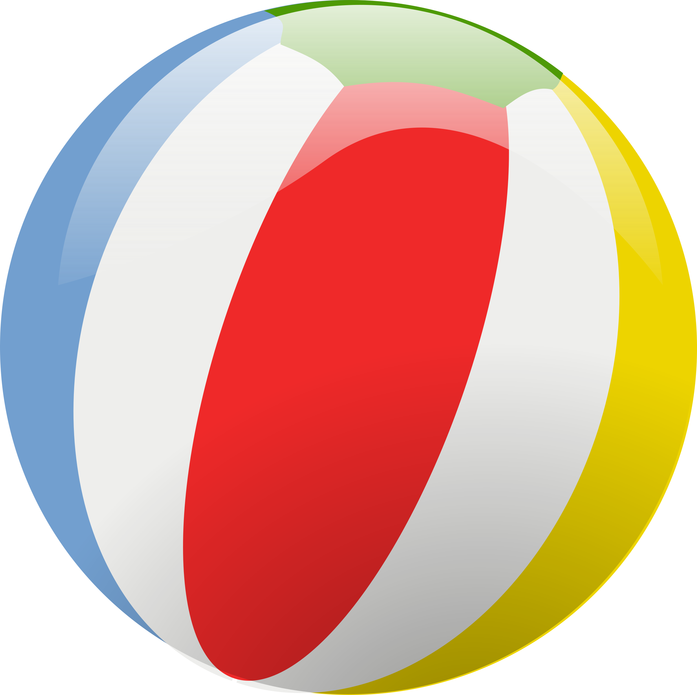 Rainbow Ball Beach Free Clipart HQ Transparent PNG Image