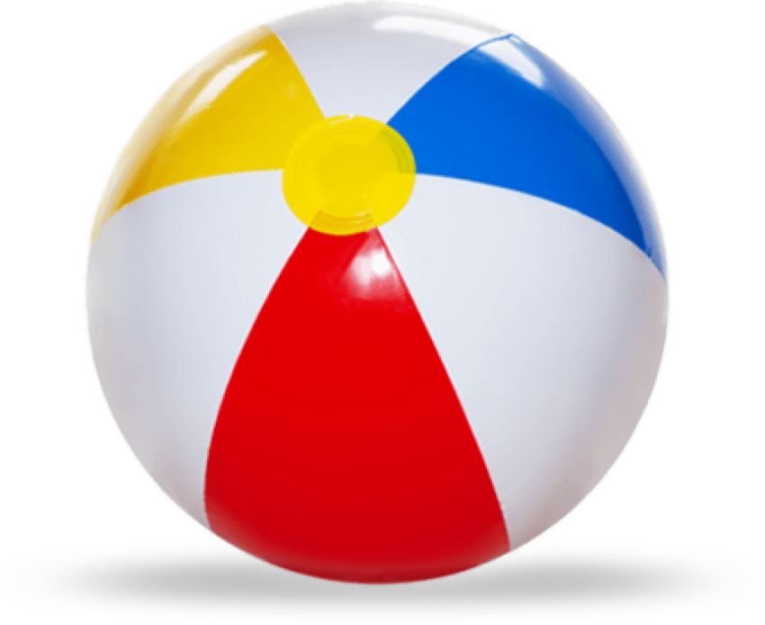 Real Ball Beach Colorful Free Download PNG HD Transparent PNG Image