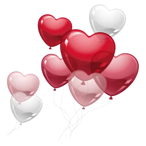 Heart Balloon PNG Image High Quality Transparent PNG Image