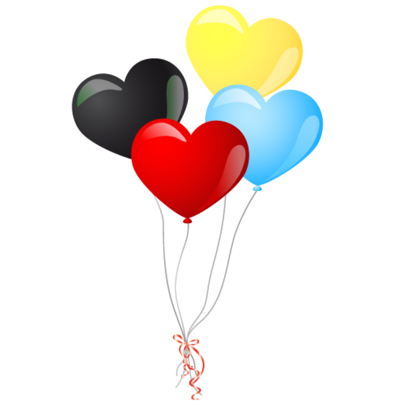 Heart Balloon Free Transparent Image HD Transparent PNG Image