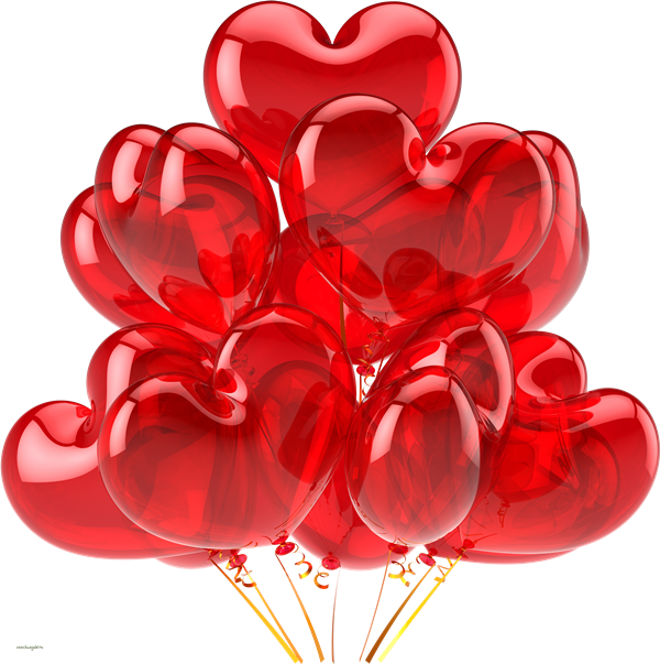 Heart Balloon Download HQ Transparent PNG Image