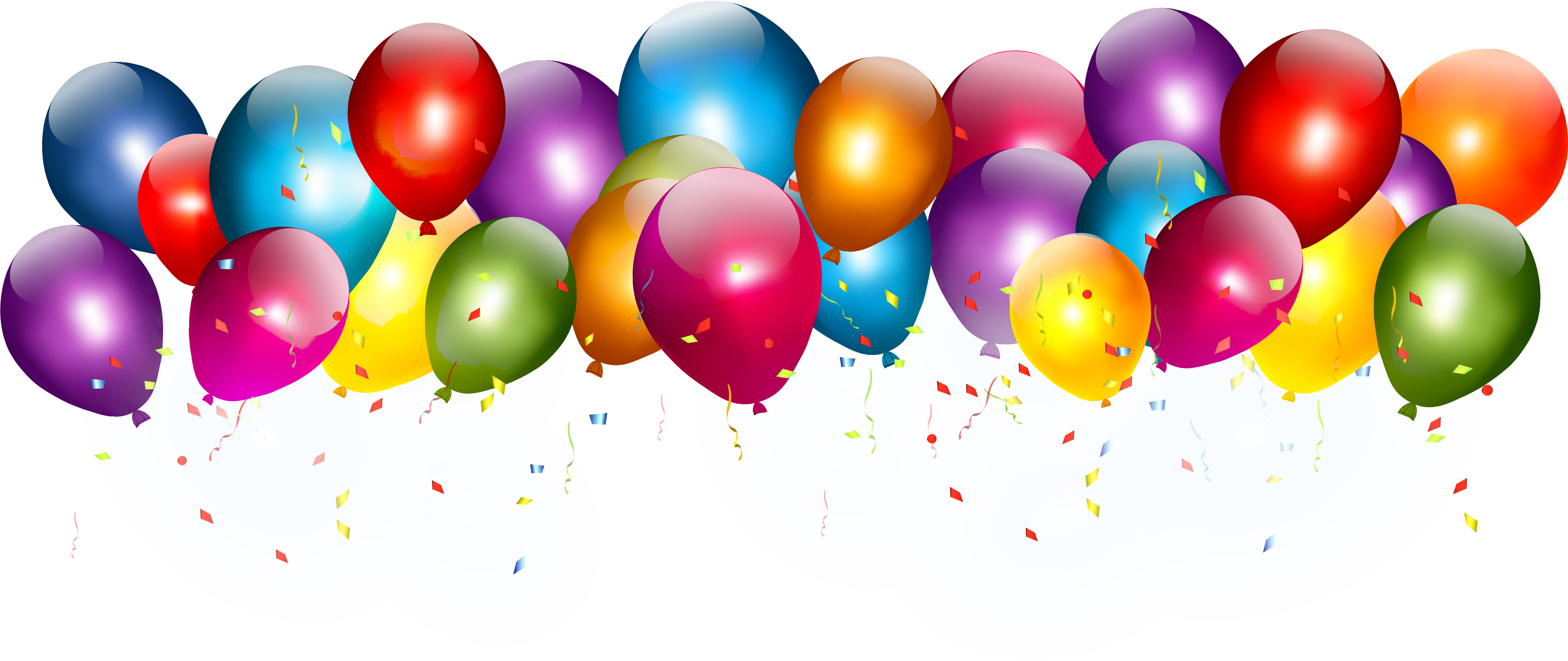 Balloon Vector Colorful Free HQ Image Transparent PNG Image