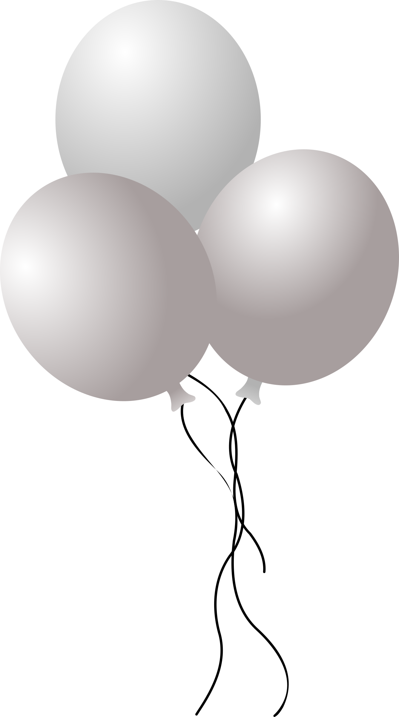 White Vector Balloon Free Photo Transparent PNG Image