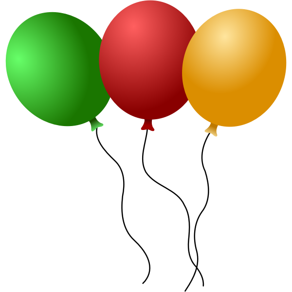 Balloon Vector Bunch PNG Image High Quality Transparent PNG Image