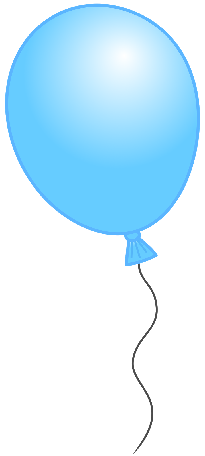 Blue Single Balloon Free Transparent Image HQ Transparent PNG Image