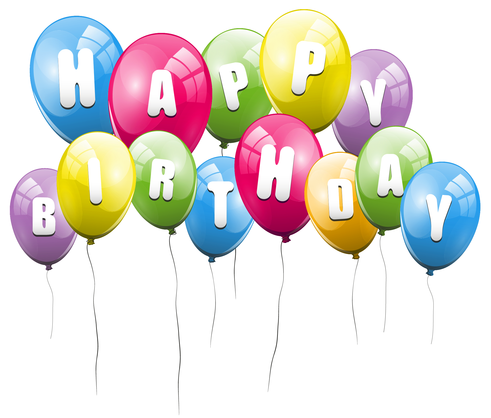 Party Balloon Birthday Happy Free HQ Image Transparent PNG Image