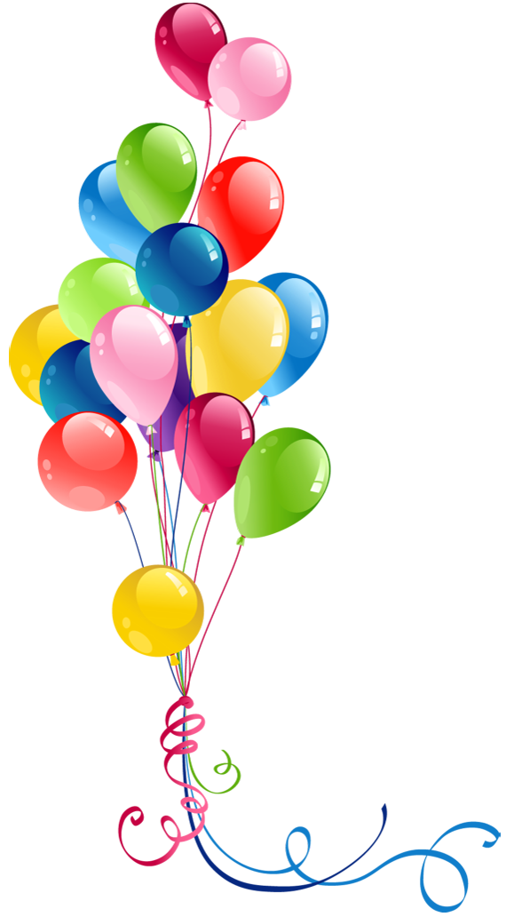 Party Balloon Birthday Bunch Free PNG HQ Transparent PNG Image