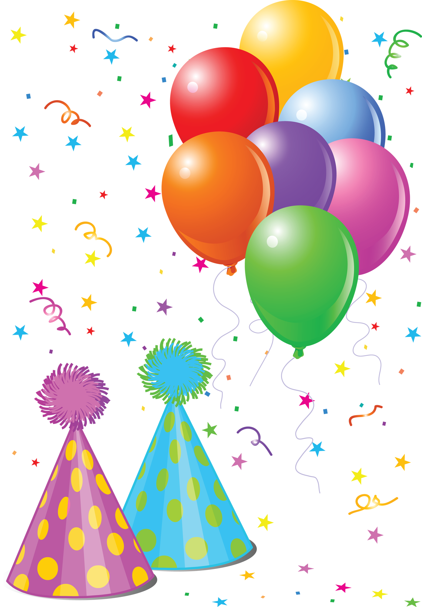 Party Balloon Birthday Cap PNG Download Free Transparent PNG Image