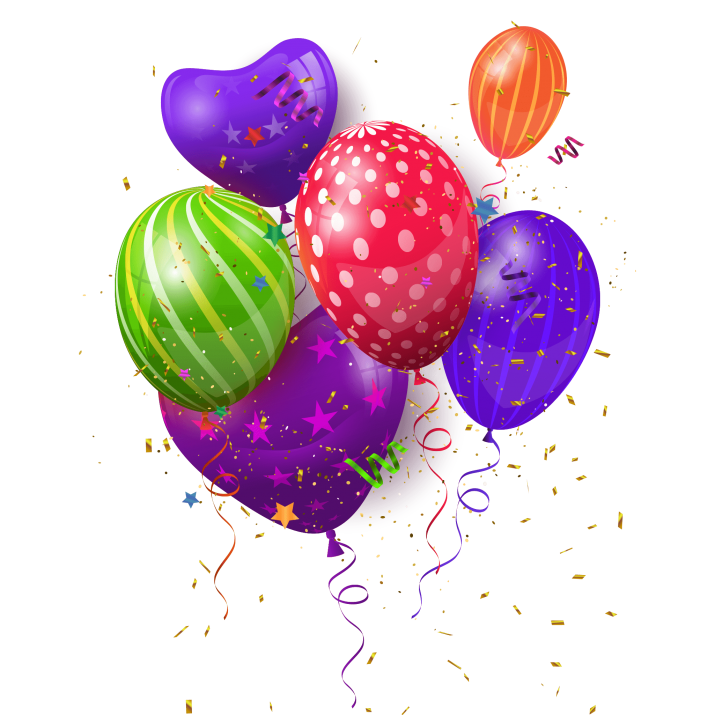 Decoration Party Balloon Birthday Free Clipart HQ Transparent PNG Image