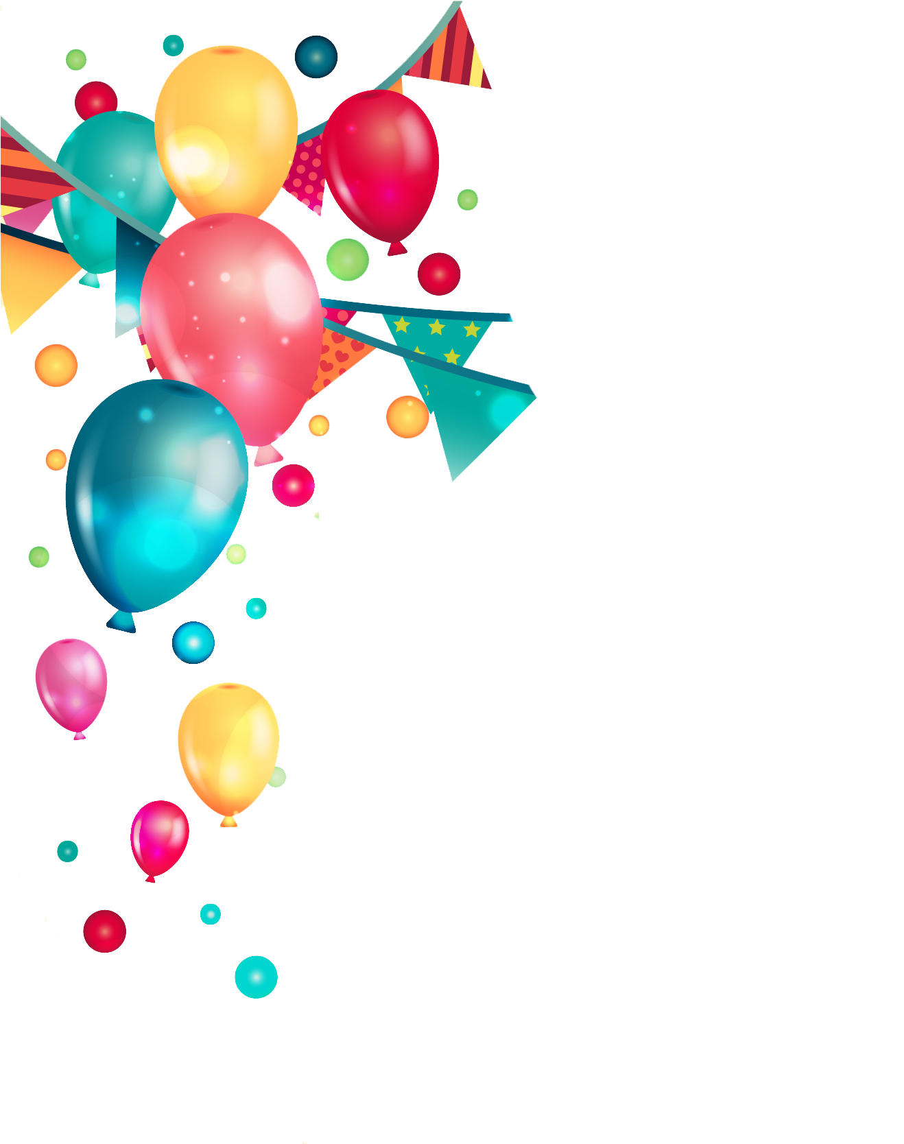 Decoration Party Balloon Birthday Free Clipart HQ Transparent PNG Image