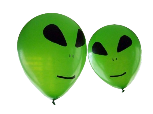 Balloon Birthday Green Download HQ Transparent PNG Image