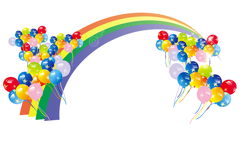 Color Rainbow Balloon Rainbow,Decoration,Background Free HD Image Transparent PNG Image