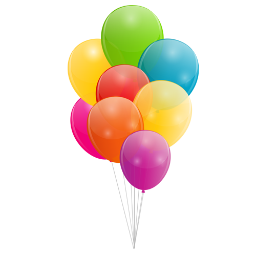 Of Balloons Bunch Free HD Image Transparent PNG Image