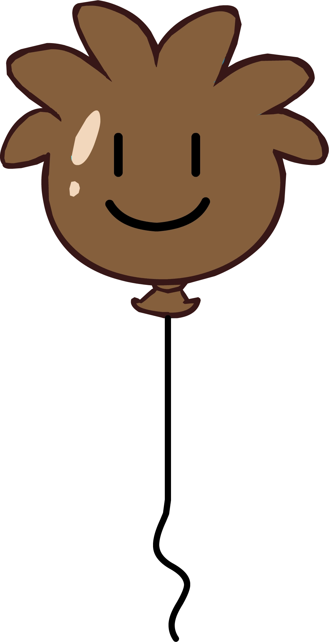 Brown Balloon Chocolate Download HD Transparent PNG Image