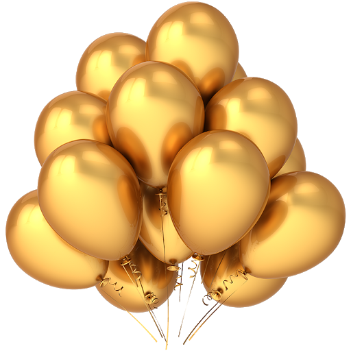 Golden Balloon Brown Download Free Image Transparent PNG Image