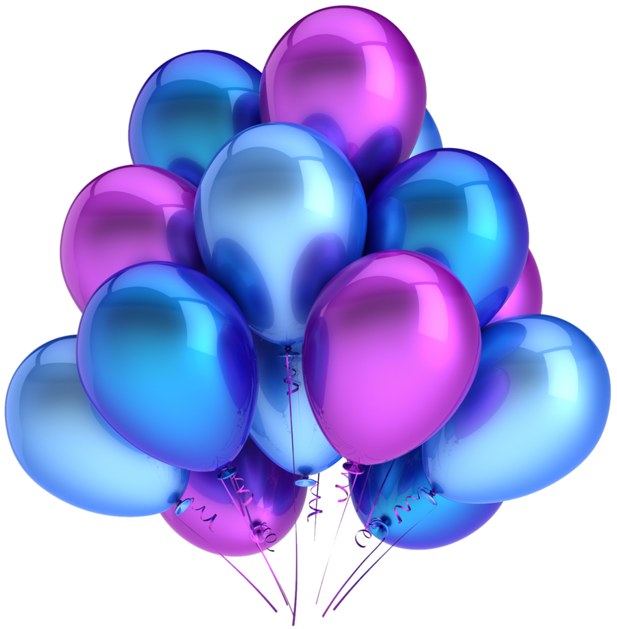 Balloons Clipart Transparent PNG Image