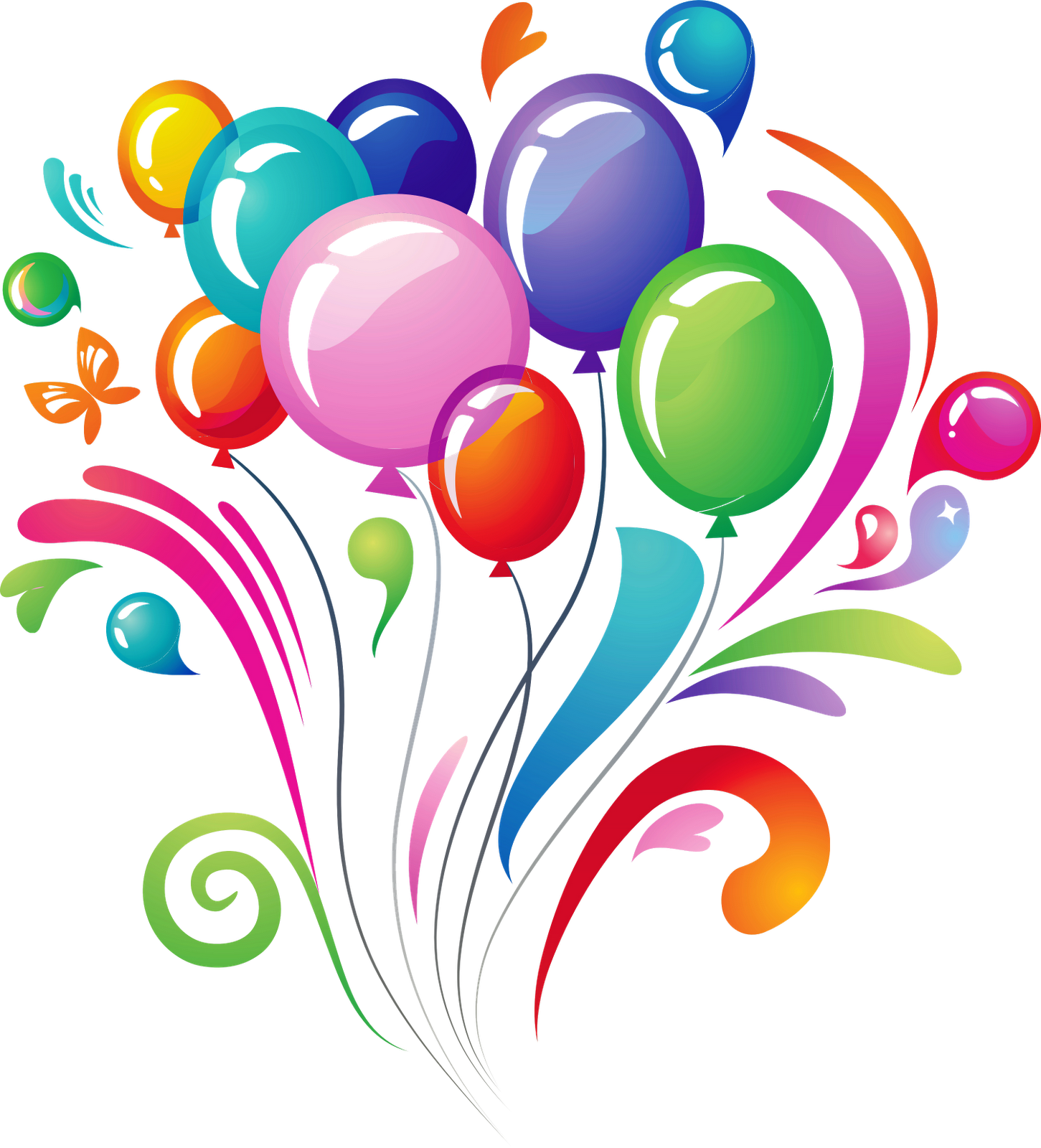 Balloons Transparent Transparent PNG Image