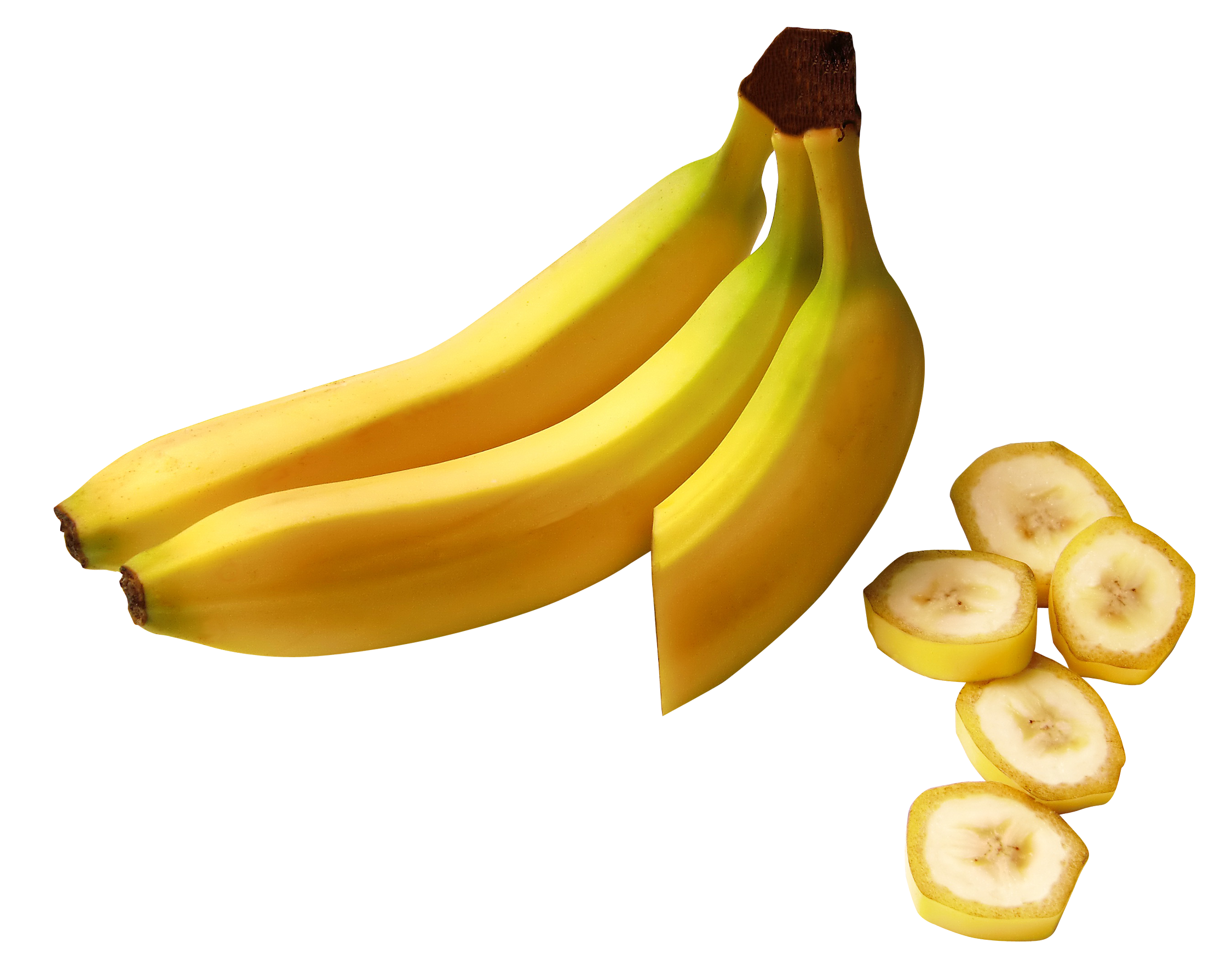 Slice Organic Banana Free Clipart HQ Transparent PNG Image