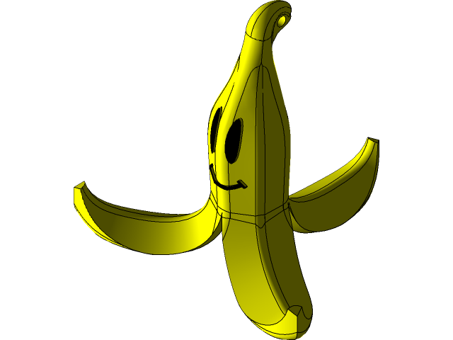 Banana Peel Emoji Free Photo Transparent PNG Image