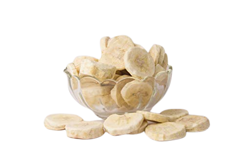 Bowl Dried Banana HD Image Free Transparent PNG Image