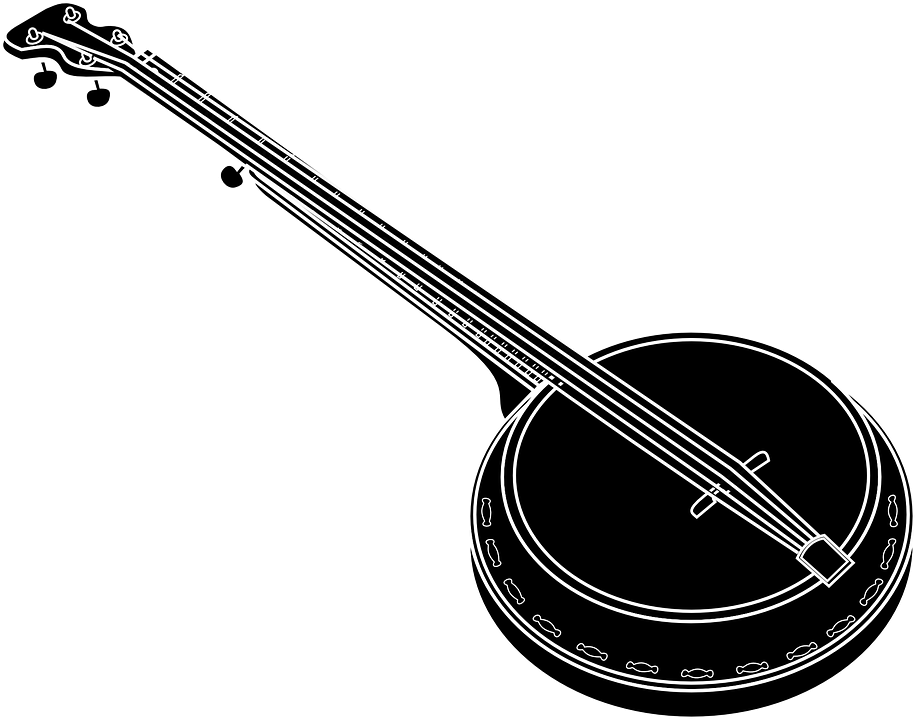 Instrument Banjo Musical Free Clipart HQ Transparent PNG Image