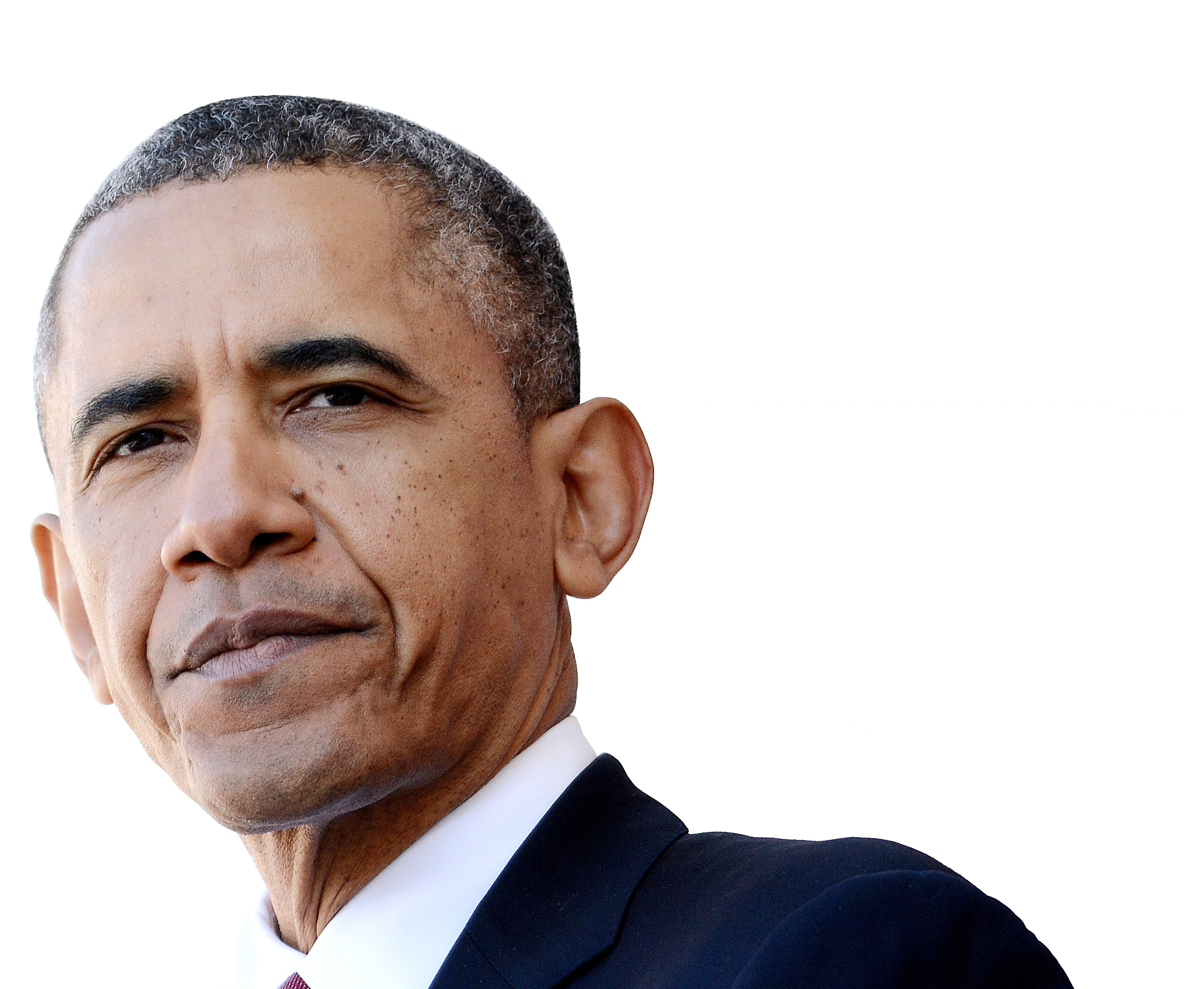 Barack Face Closeup Obama PNG Free Photo Transparent PNG Image