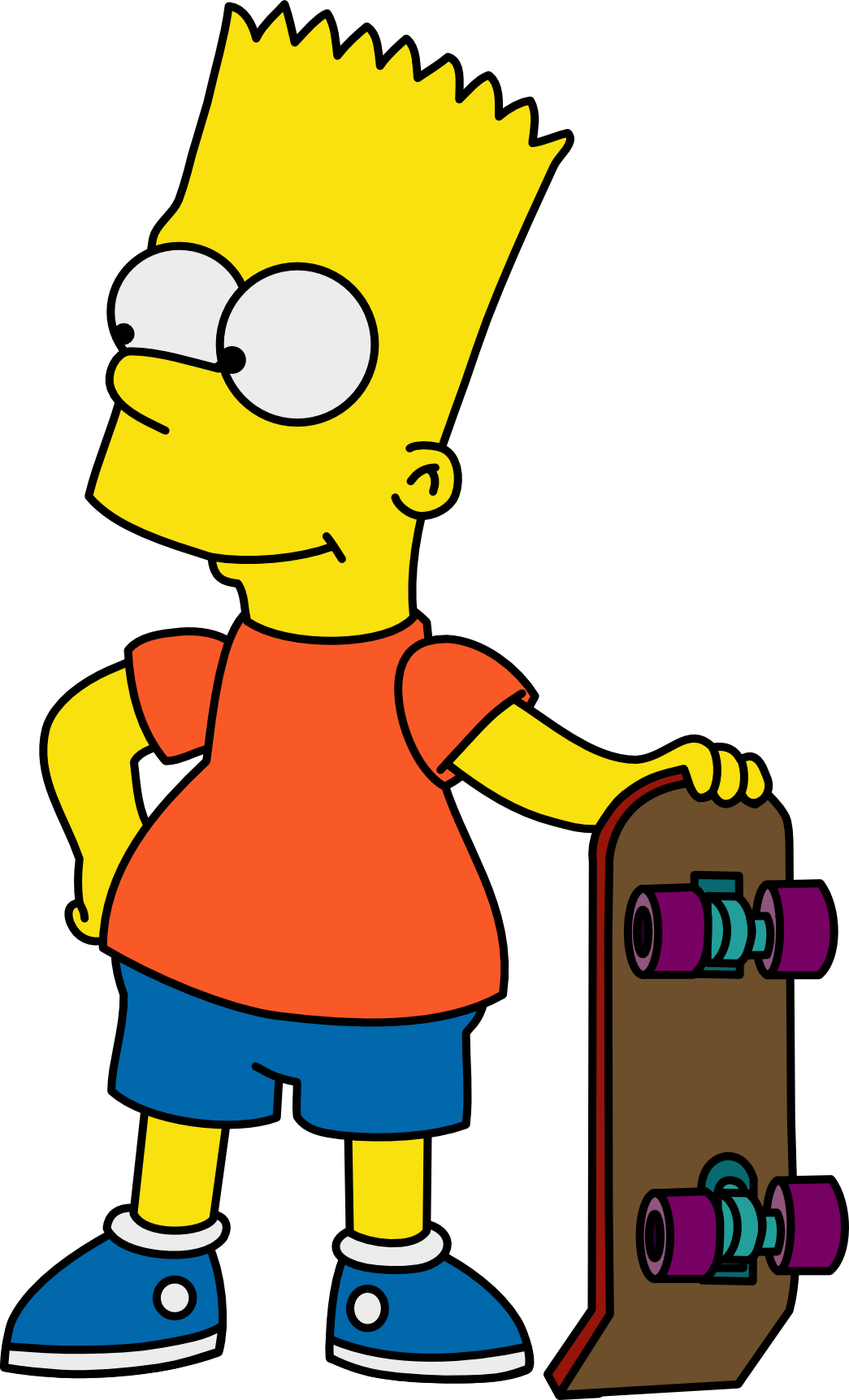 Bart Simpson Transparent Transparent PNG Image