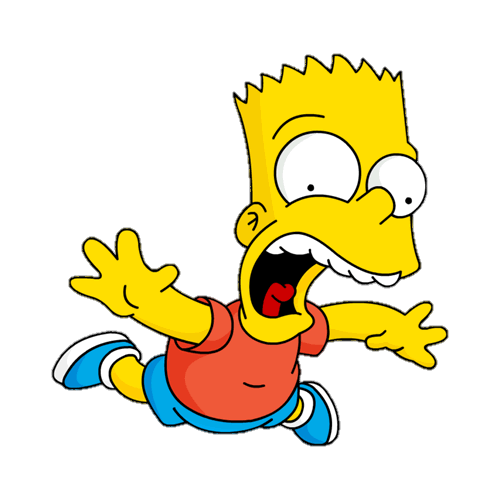 Homer Art Bart Lisa Line Simpson Transparent PNG Image