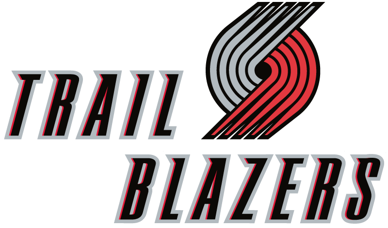 Text Finals Trail Blazers Logo Portland Nba Transparent PNG Image