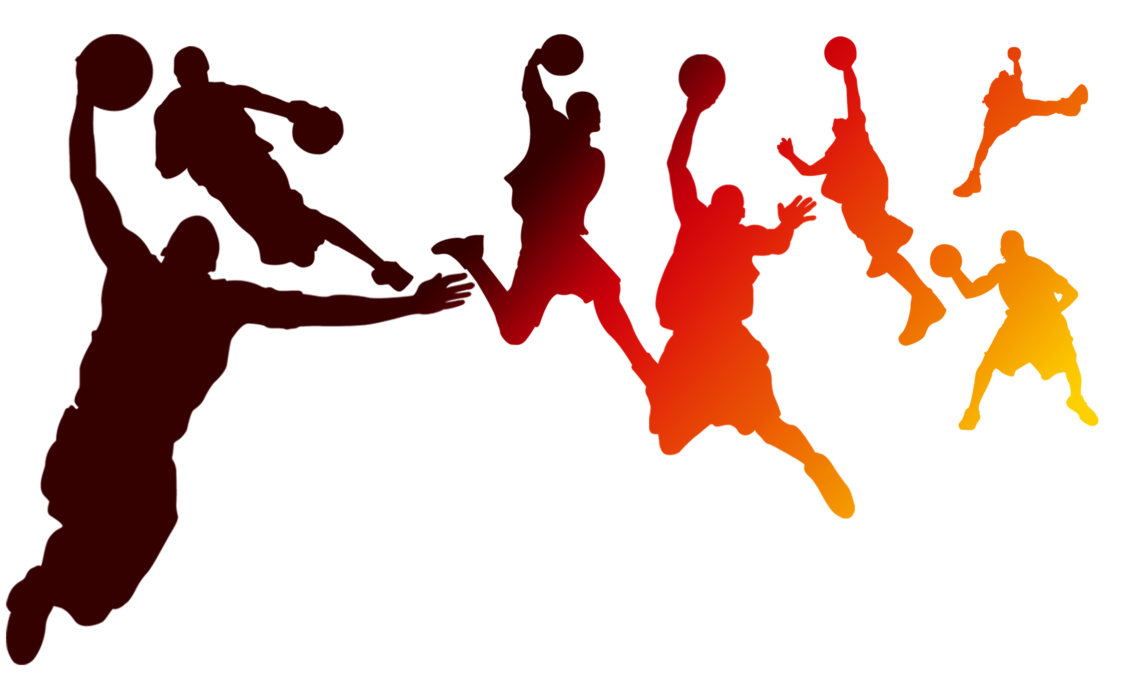 Vector Basketball Team Free HQ Image Transparent PNG Image