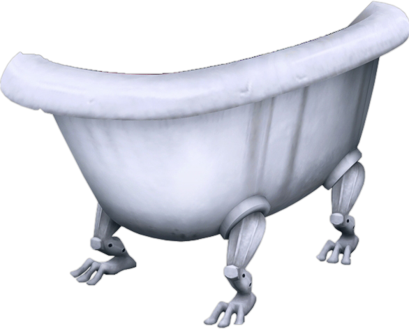 White Bathtub Free HQ Image Transparent PNG Image