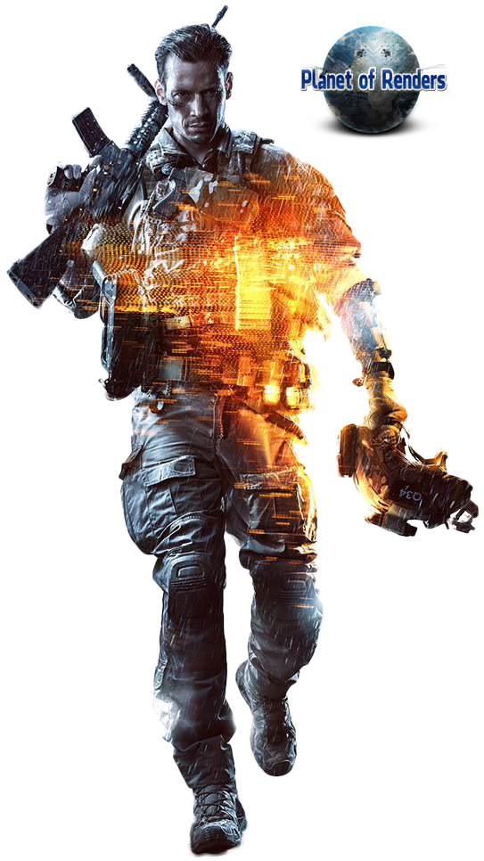 Action Battlefield Hardline Figure Mercenary HQ Image Free PNG Transparent PNG Image