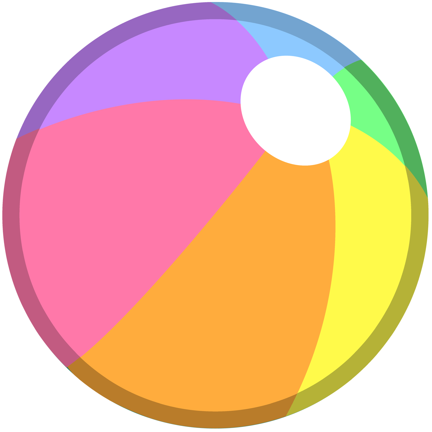 Beach Ball Png Transparent PNG Image