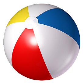 Beach Ball Png Image Transparent PNG Image