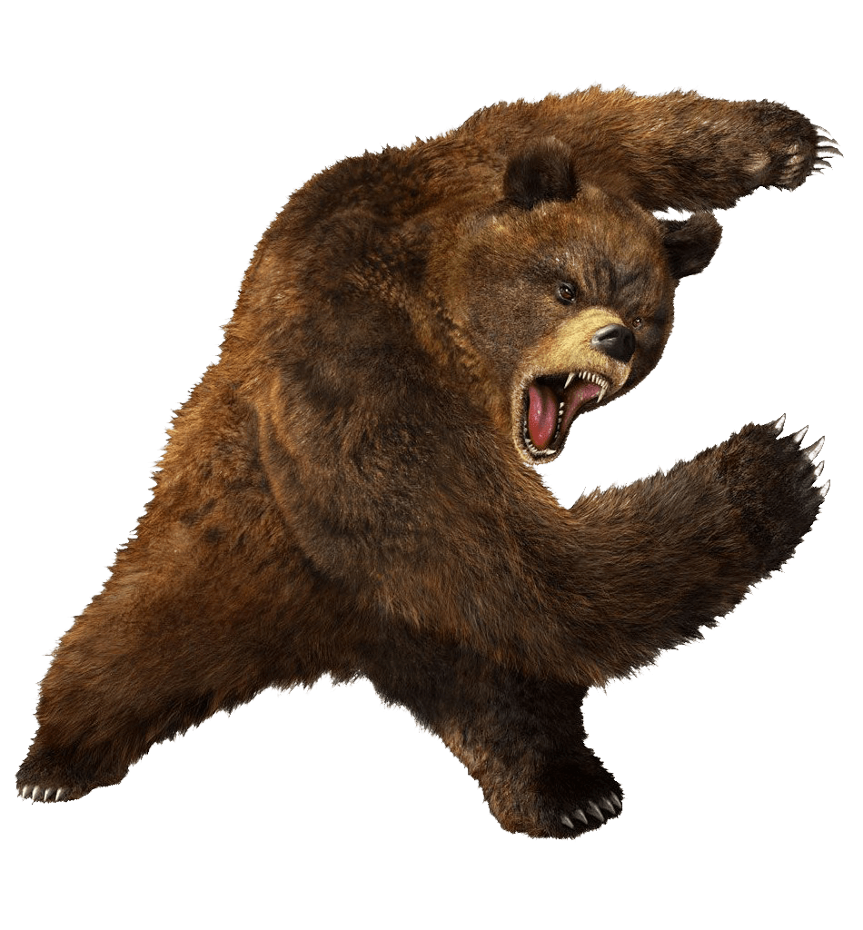 Brown Greezly Bear Png Image Transparent PNG Image