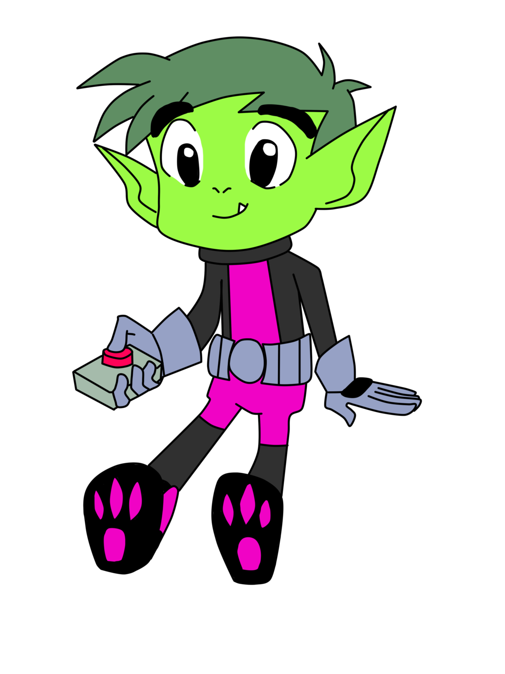 Beast Boy Clipart Transparent PNG Image