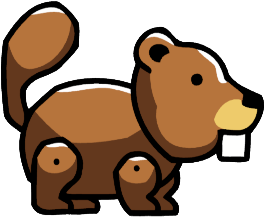 Beaver File Transparent PNG Image