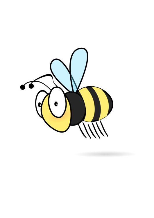 Honey Flying Vector Bee HD Image Free Transparent PNG Image