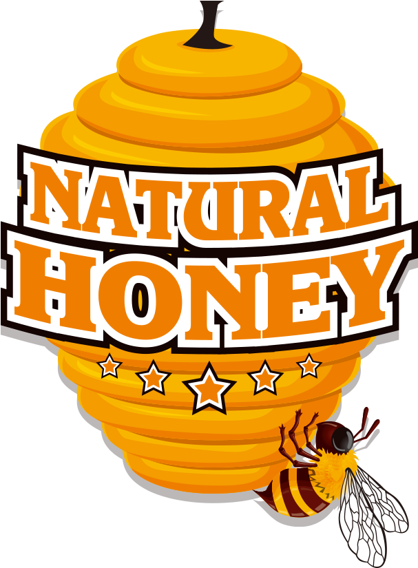 Honey Photos Vector Yellow Bee Transparent PNG Image