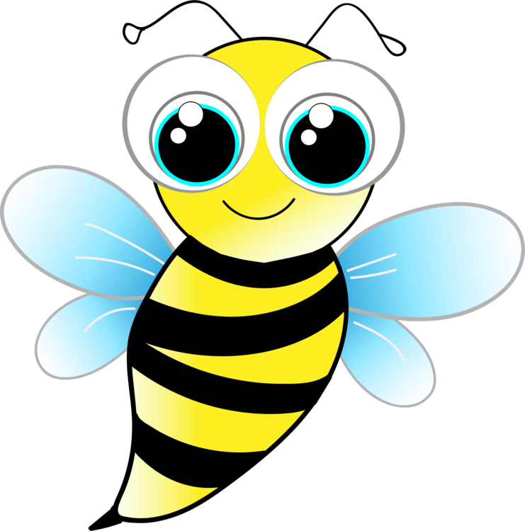 Honey Vector Yellow Bee HD Image Free Transparent PNG Image