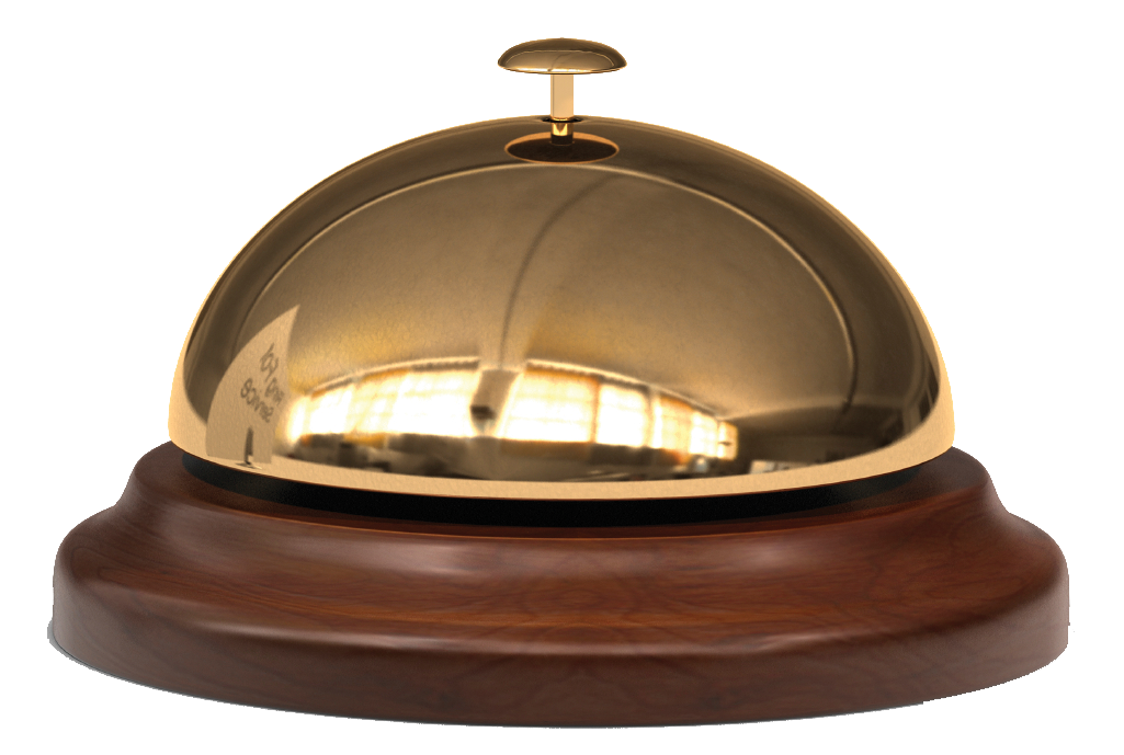 Desk Bell Transparent PNG Image