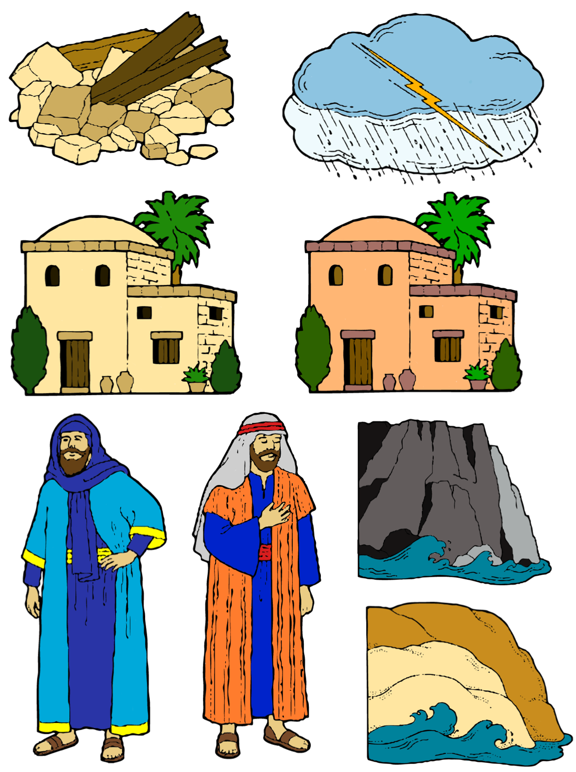 And On Parable Bible Wise House Of Transparent PNG Image