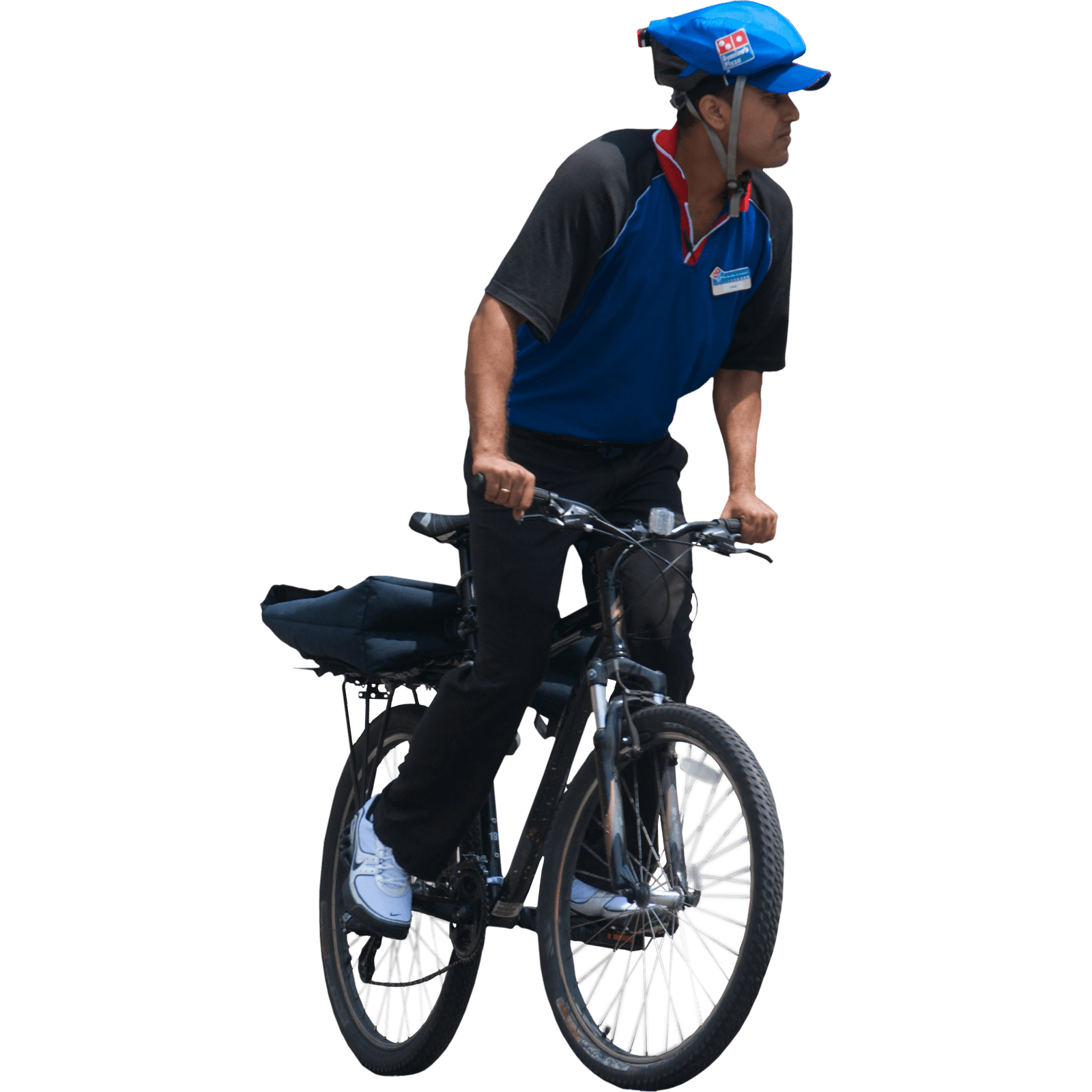 Man On Bicycle Png Image Transparent PNG Image