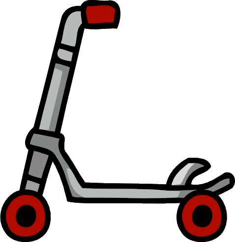 Kick Scooter Clipart Transparent PNG Image