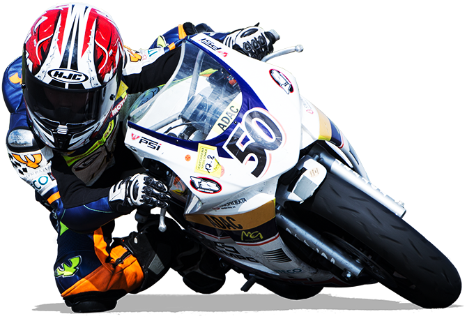 Racing Motorbike Clipart Transparent PNG Image