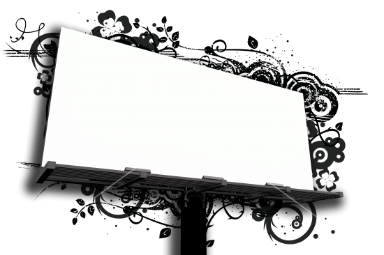 Outdoor Billboard File Transparent PNG Image