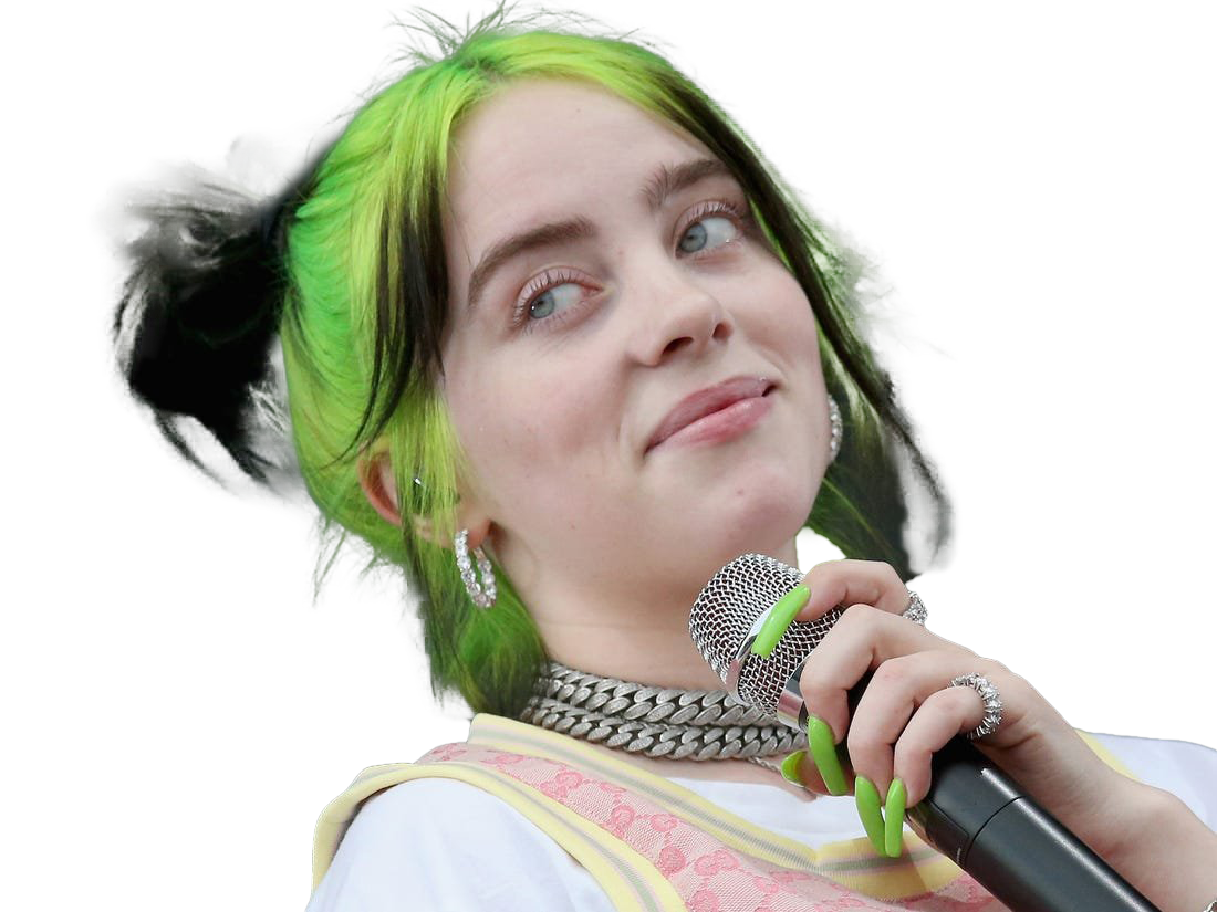 Eilish Picture Singer Billie PNG Image High Quality Transparent PNG Image