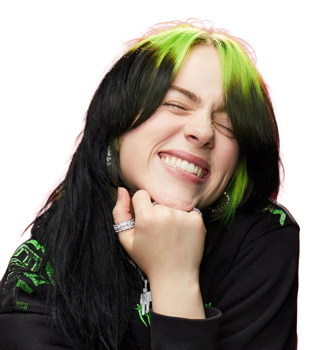 Eilish Singer Billie Free Transparent Image HQ Transparent PNG Image