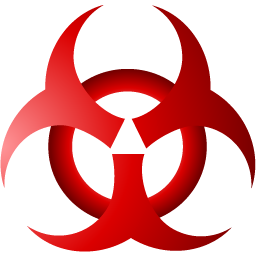 Biohazard Symbol Png Picture Transparent PNG Image